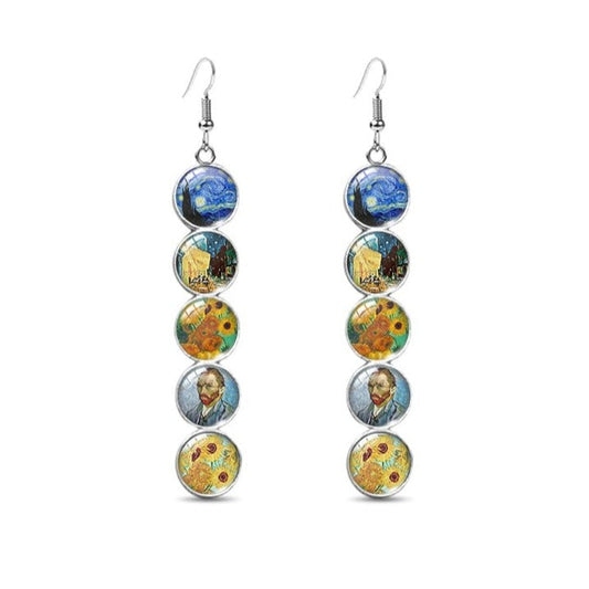 "Van Gogh's Greatest Hits" Earrings