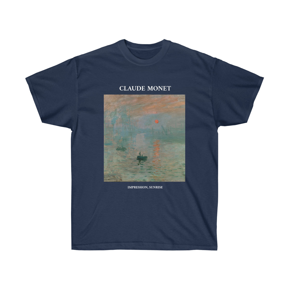 Claude Monet Impression, Sunrise T-shirt