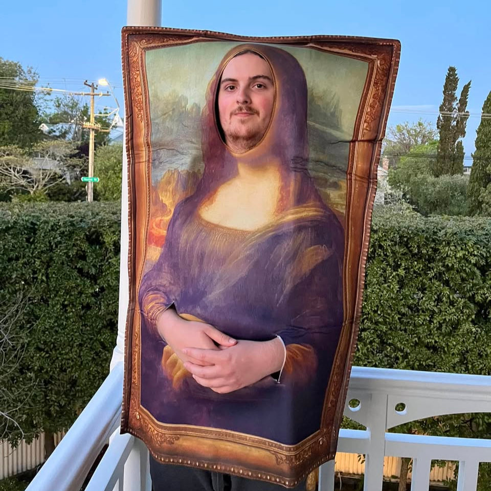 Mona Lisa & The Scream Halloween Costumes