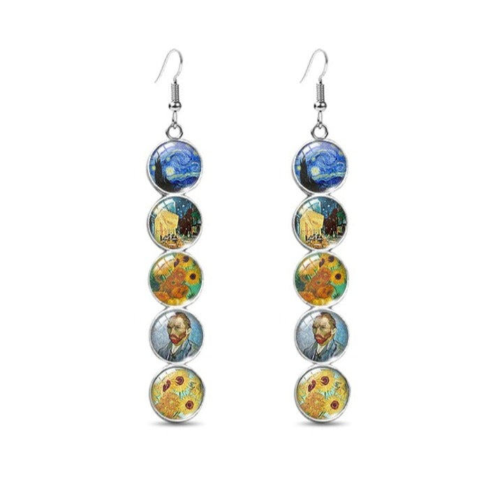 "Van Gogh's Greatest Hits" Earrings