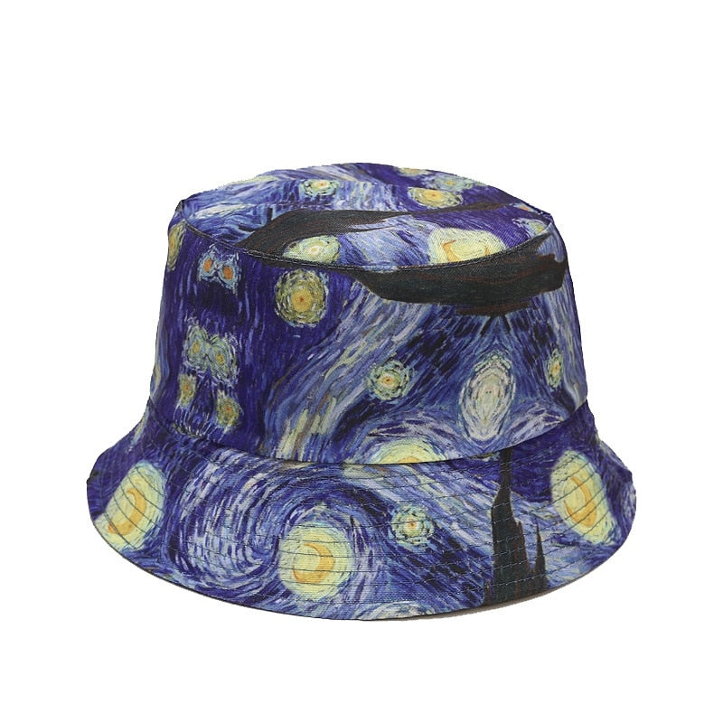 Starry Night Bucket hat