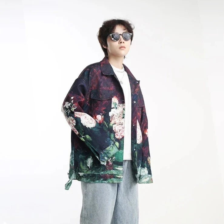 Peonies And Roses Jacket