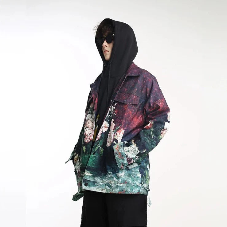 Peonies And Roses Jacket