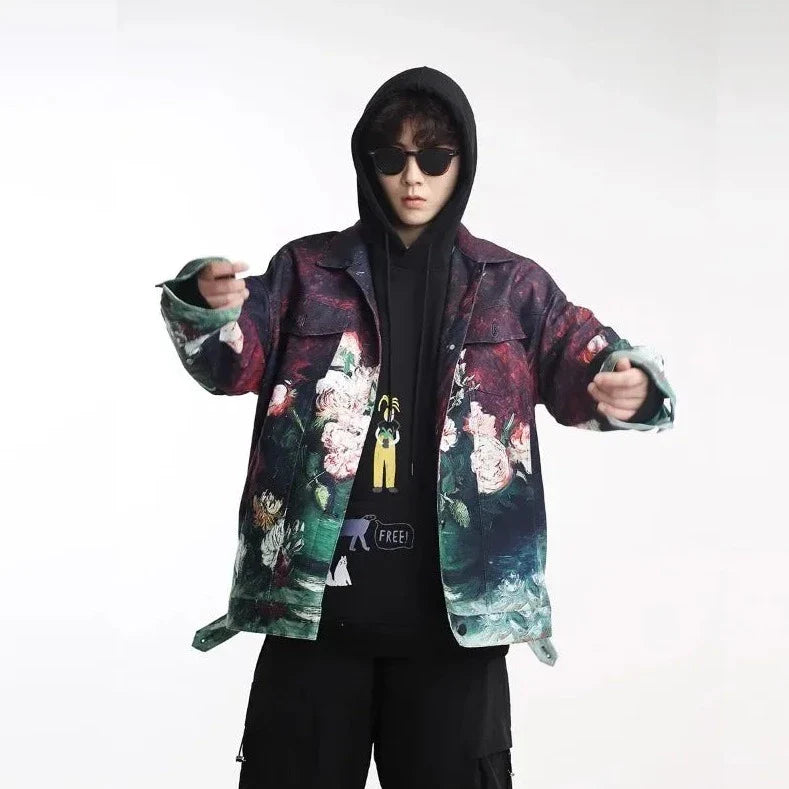 Peonies And Roses Jacket