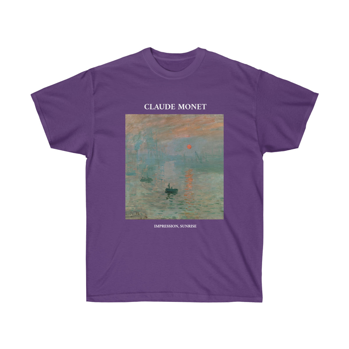 Claude Monet Impression, Sunrise T-shirt