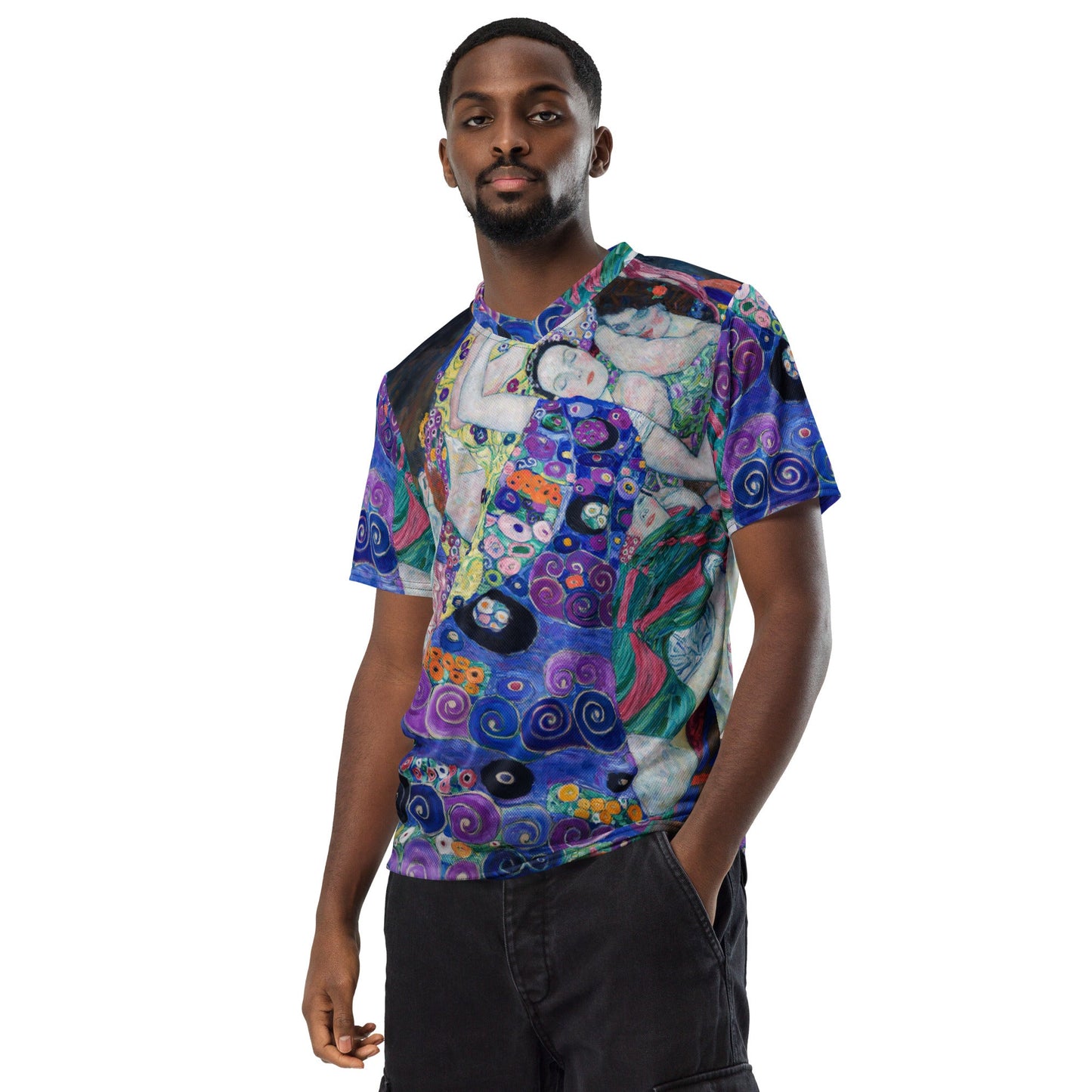 Klimt The Maiden unisex sports jersey