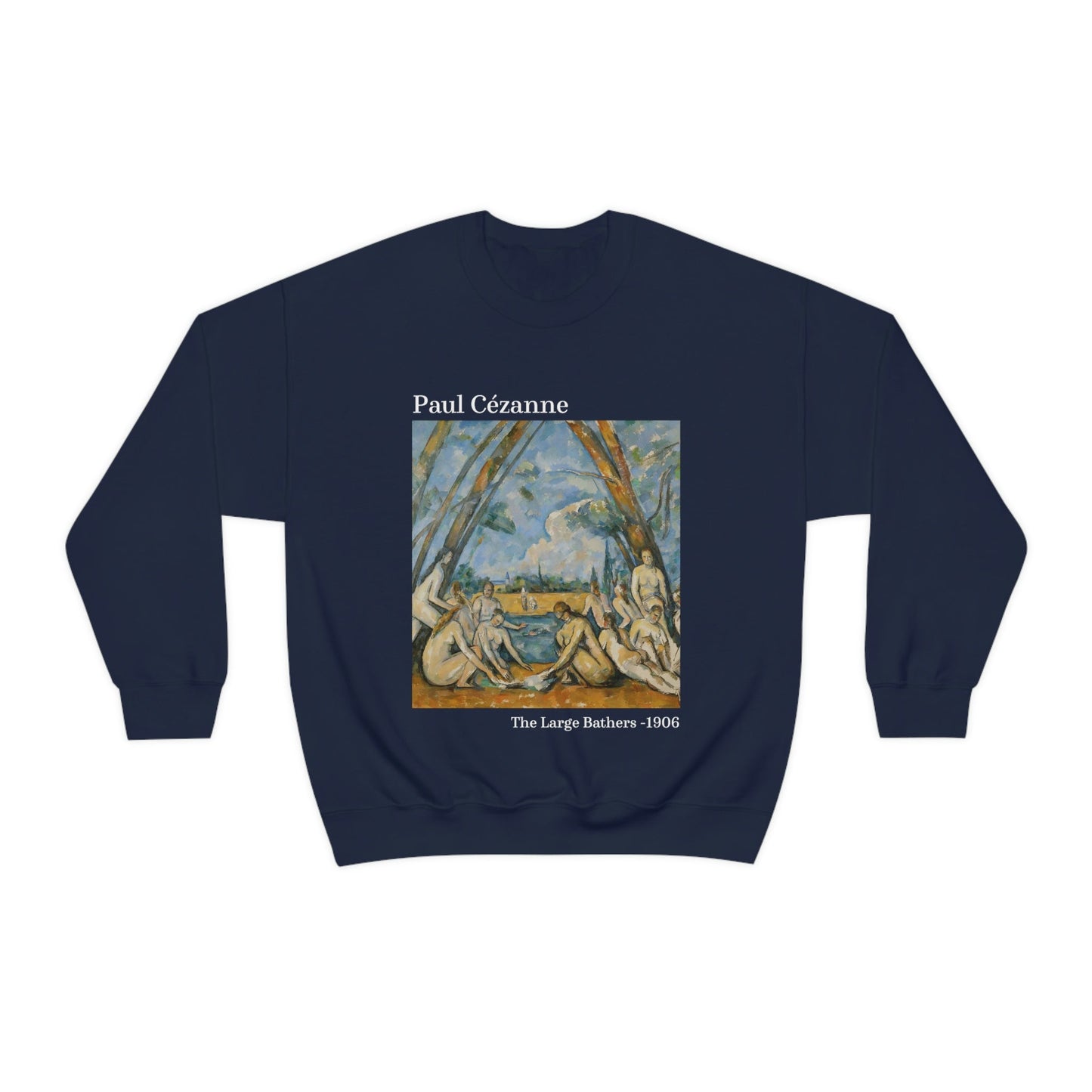 Paul Cézanne The Large Bathers Sweatshirt
