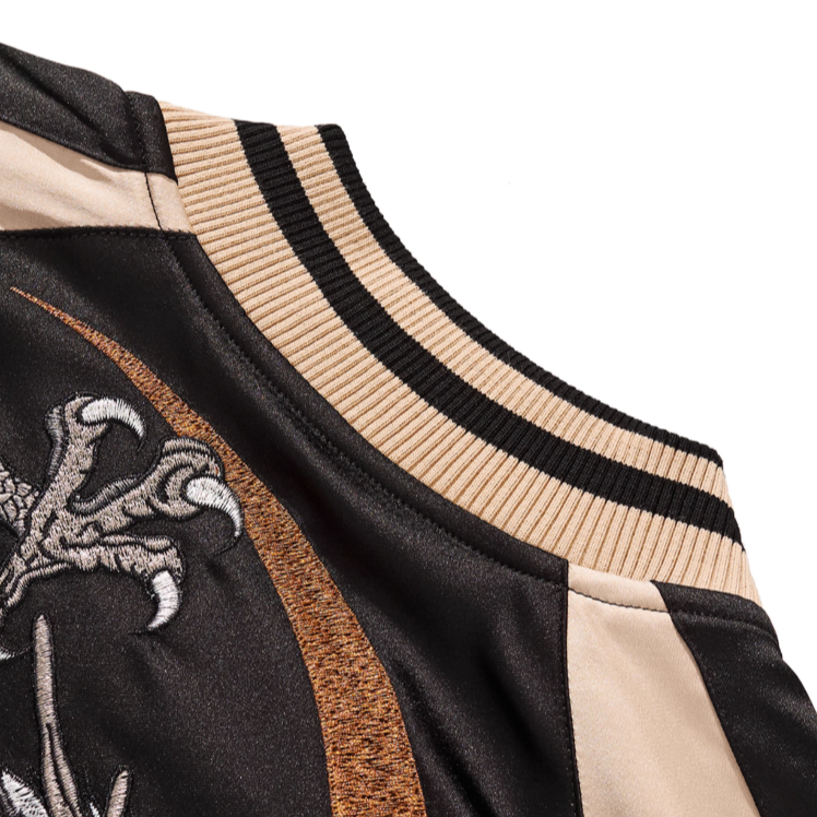 Obsidian Bloom Reversible Sukajan Jacket