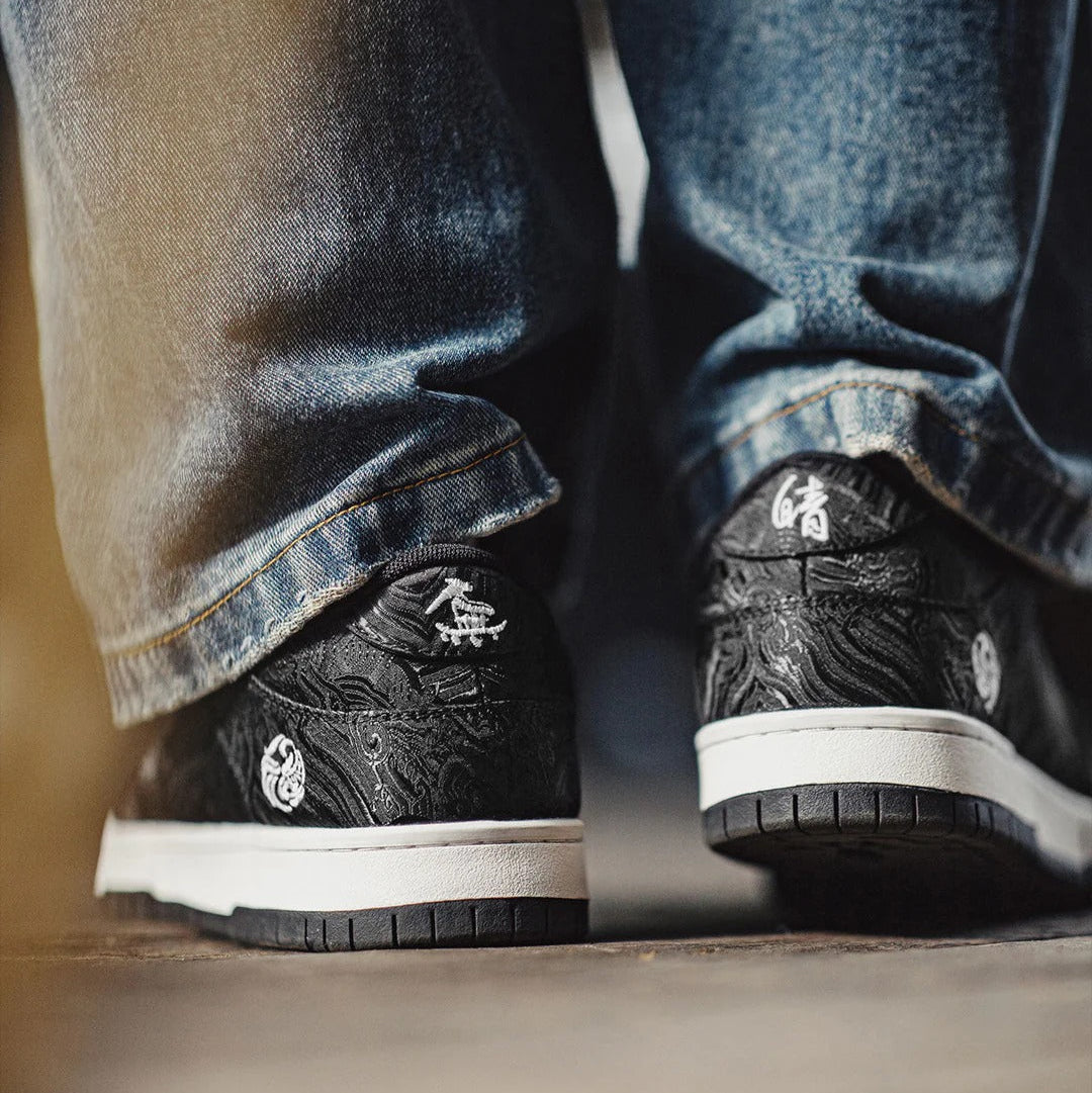 Nihonga inspired Silk Sneakers